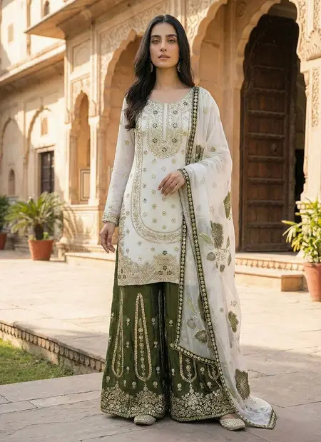 Nsr 884 Pure Gmy Silk Readymade Suits Wholesalers In Delhi